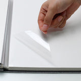 Self-Adhesive Photo Album 27 * 28 cm Scrapbook Album 40 Double-Sided Pages Linen Hardcover DIY Anniversary Memory Book for Baby - 45-Degree Angle