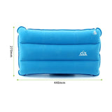 Inflatable pillow, 2-pack, camping pillow, travel pillow, lightweight pillow - Front View