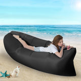 Portable Inflatable Air Lounger with Carry Bag for Beach