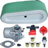 Briggs and Stratton Air Filter and Carburetor Kit Compatible with Models 699831 799226 496894 498027 284707 286707 799728 - Side View