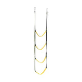 Boat Rope Ladder 4 Step Foldable Extension Compatible with Sailboat Kayak Swim Ladder Perfet