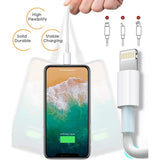 Compatible with Apple MFi Certified Lightning Charging Cable 4-Pack 1.8m iPhone 12 11 X XR XS 8 7
