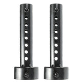 2x Universal Motorcycle Exhaust Pipe Silencer Db Killer 48mm Black