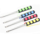 Portable Telescopic Flagpole 2m Extendable Handheld Windsock Random Color - Front View
