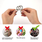 Wire Puzzle Set 20 Pack Metal IQ Brain Training Toys