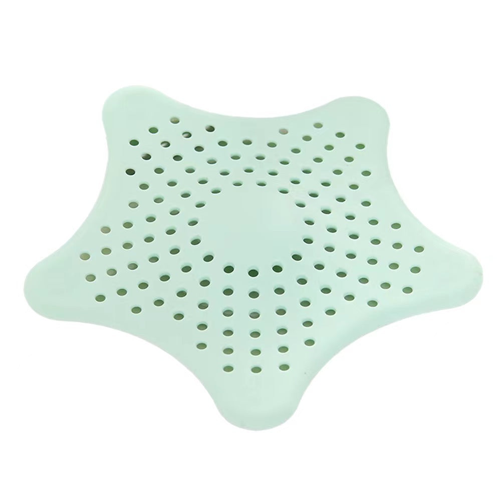 Silicone Drain Cover Filter for Bathtub Sink Shower Green