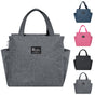Lunch Bag for Adult Children Thick Portable Black