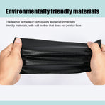 Self-adhesive repair patch artificial leather 50x138 cm Black Black Black Variety