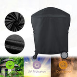 Weber Q1000Q2000 Series Grill Cover Dustproof, Waterproof and UV-resistant [YATOUT] black 54*76*69cm