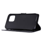 iPhone 12 / 12 Pro Floral Case Black, Compatible with iPhone
