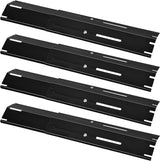 Adjustable Heat Spreaders 4pcs 30-53cm Heating Plate Set Compatible with Most Gas Grills - Front View