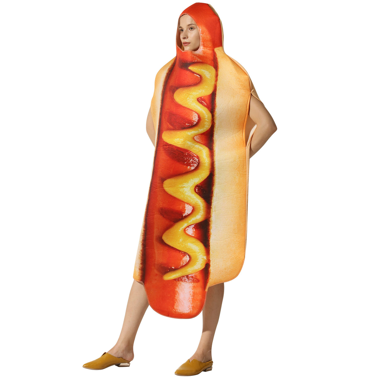 Hot Dog Costume Halloween Stage Performance Cosplay
