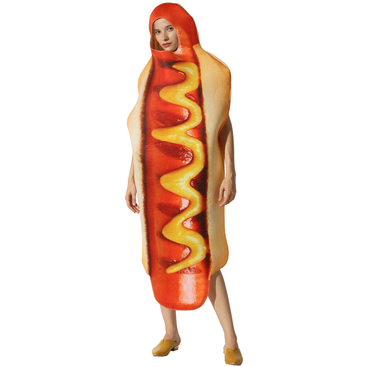 Hot Dog Costume Halloween Stage Performance Cosplay