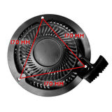 Lawn Mower Tiller Starter Cable Compatible with Various Brands - Front View
