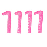 Skate Guards for Hockey Skate Blade Protectors Non-Slip Adjustable Soft Plastic 4 pcs for Home