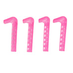 Skate Guards for Hockey Skate Blade Protectors Non-Slip Adjustable Soft Plastic 4 pcs for Home