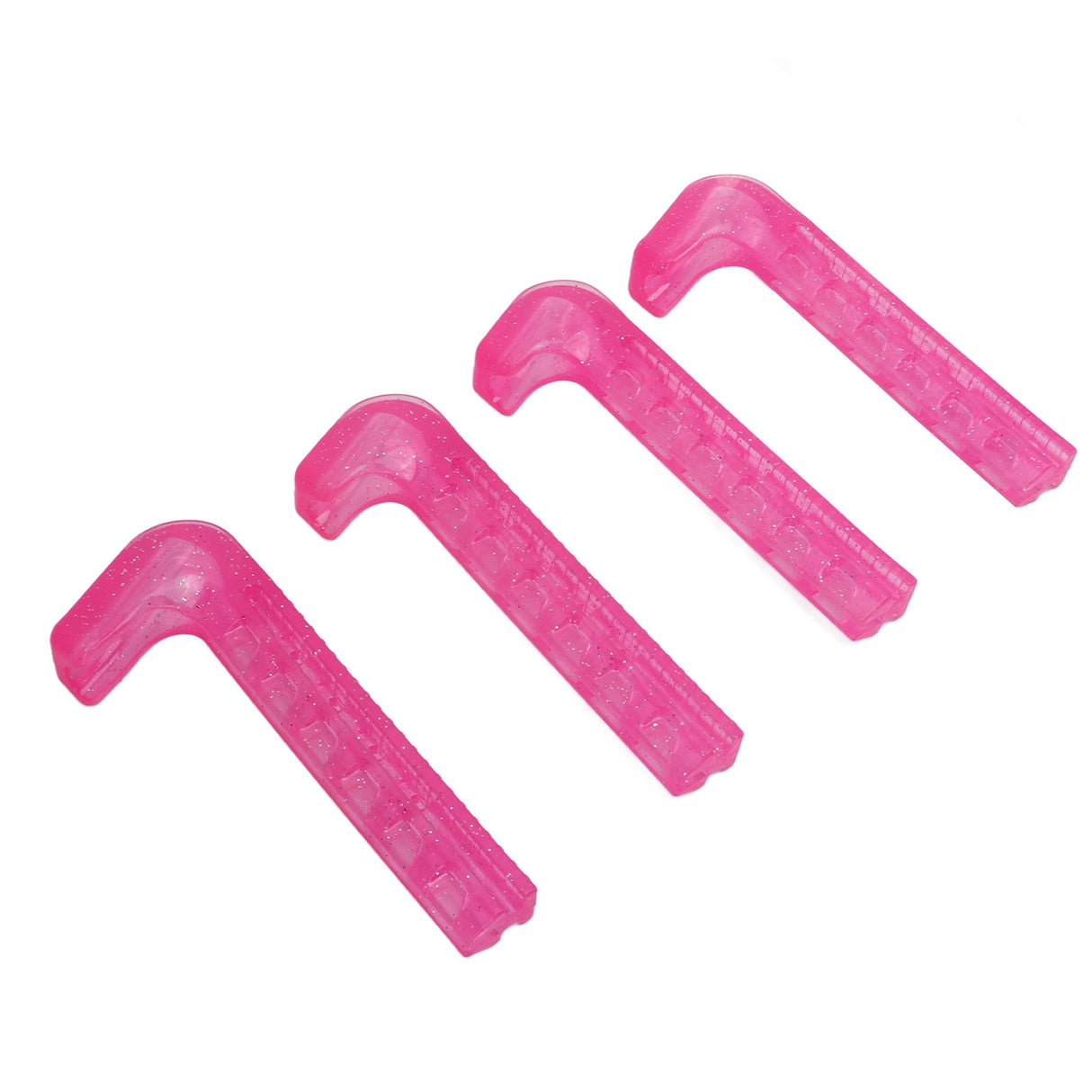 Skate Guards for Hockey Skate Blade Protectors Non-Slip Adjustable Soft Plastic 4 pcs for Home