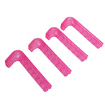 Skate Guards for Hockey Skate Blade Protectors Non-Slip Adjustable Soft Plastic 4 pcs for Home