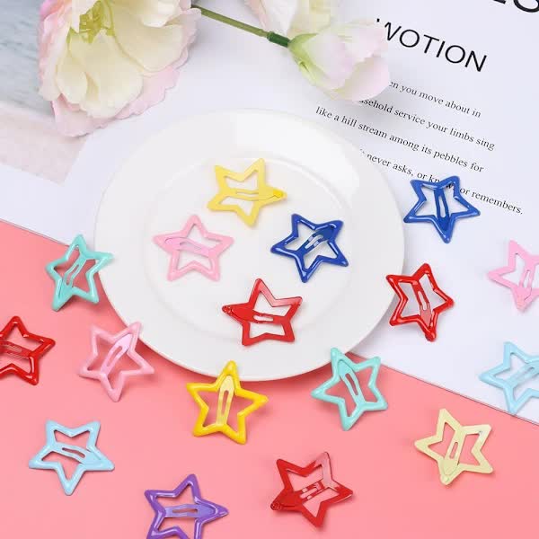 Star Hairpins for Hair, 7-Pack