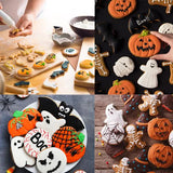 Halloween Cookie Cutter Set Halloween Cookie Cutters - - Front View
