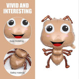 Large Ant Balloons 5 pcs Light Brown 75.00X48.00X4.00CM Animal Theme Cartoon Foil Balloons