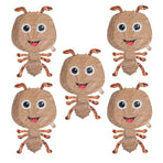 Large Ant Balloons 5 pcs Light Brown 75.00X48.00X4.00CM Animal Theme Cartoon Foil Balloons