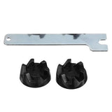 Blender Rubber Replacement Parts Clutch Gear Coupling AP2930430 for KitchenAid Black, Silver