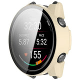 Garmin Forerunner 970 Watch Case Compatible with Tempered Glass Screen Protector Frame Protection White