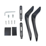 TV Stand Base with Universal Compatibility for 32-65 Inch TVs up to 45 kg Capacity - Side View