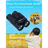 Powerful Binoculars for Hunting Sports, 40x22, 2000m Range, Bak4 FMC Optics - Side View