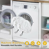 Compatible with H2O X5 Microfiber Steam Mop Pads 6-Pack Washable Replacement - Top-Down View
