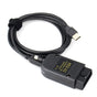 VCDS HEX-V2 OBD2 Diagnostic Cable for VW Audi Skoda Seat VAG Cars, USB Interface Scanner with VCDS Software, Unlimited VINs, Multi-Language