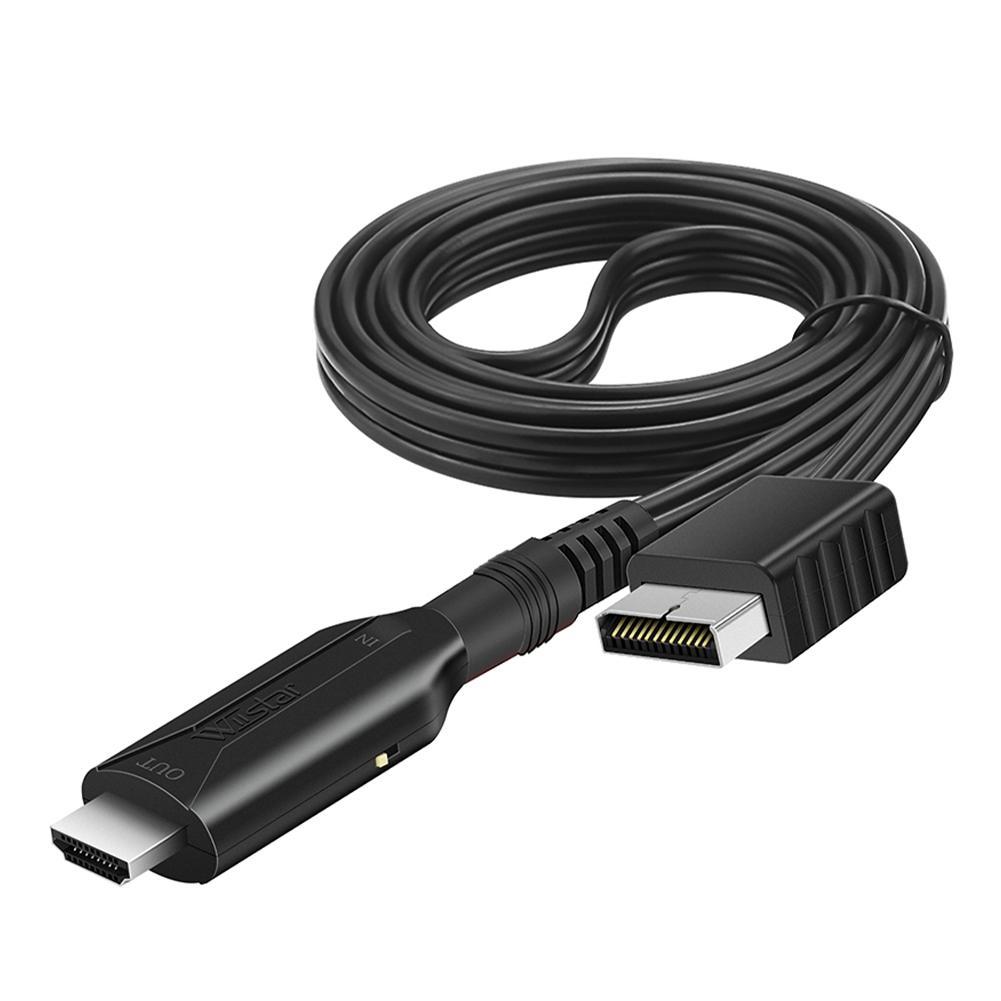 PS2 to HDMI Adapter Cable with RCA AV HD Output Compatible with Playstation 2
