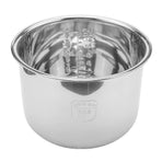 Stainless Steel Pressure Cooker Inner Pot 6L Compatible with Rice Cooker