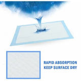 Disposable Baby Placemats 33x45cm 100-Pack - Top-Down View