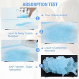 Disposable Baby Placemats 33x45cm 100-Pack - 45-Degree Angle