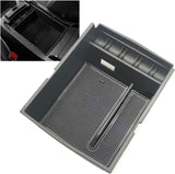 1pc Car Center Console Armrest Organizer Storage Box Tray Insert Black Fit for Subaru Outback 2015-2019 Auto Storage Tray LiMePng