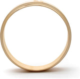Natural Bamboo Steamer Heightening Ring Deep Steamer 7-13inch Bamboo Steamer’s Circle to Add Height, Increase Steamer Height of 4 CM - Side View