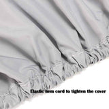 Boat Seat Cover Pedestal Pontoon Captain Boat Bench Chair Helm Protective Covers, White