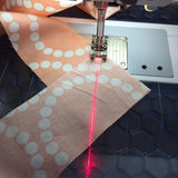SewPro Laser Vision Guide，Sewing Machine Quilting Light , Dot , Straight Line , Crosshair , Innovative Sewing and Quilting Notion for Precise Stitching (Straight Line Sewing Laser), White - Side View