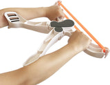 3 Pack Power Resistance Band Fit for Upper Body Wonder Arm Workout Fitness Machine - Top-Down View