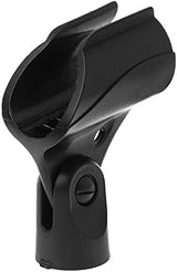 2 Pack Mic Holder for Shure WA371 Wireless Microphone Clip Replacement Handheld - Front View