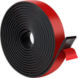 Adhesive Rubber Strips with Adhesive Backing Self Stick Neoprene Solid Rubber Sheets Rolls Strips for Gaskets Pads Seals Crafts Protection (1