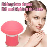Jaw Exerciser,Double Chin Reducer,Facial Yoga for Skin Tighten Firm,Face Exerciser& Jawline Shaper, Jaw Trainer,Facial and Neck Exercise for Women and Men,Double Chin Breathing Exercise Device (Pink) - Top-Down View