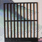 Ruler for Diamond Art, Ruler Diamond Dot Drill Alignment Tool，DIY Diamonds Painting Tools for Full Drill or Partial Kits (5*pcs) - Top-Down View