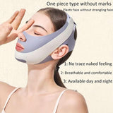 V Line Lifting Mask Chin Strap For Sleeping Reusable，Face Lift Tape Face Slimmer For Women，Jaw Trainer（Pink. Black. Blue）Variety Of Options.(Pink,2PCS)