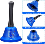2 Pieces Ring for Nurse Bell Nurse Hand Call Bell Patient Alerting Bell Hand Ringing Alarm for Calling Attention Care Assistance Emergency - Front View