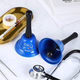 2 Pieces Ring for Nurse Bell Nurse Hand Call Bell Patient Alerting Bell Hand Ringing Alarm for Calling Attention Care Assistance Emergency - Side View