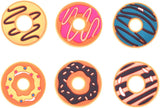 Donuts Shoe Charms fits for Clog Shoes Decoration, Sweet Cake Pins for Shoe & Bracelet Wristband Party Gifts - Side View