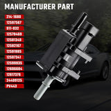 214-1680 Vapor Canister Purge Solenoid Valve Compatible with Buick Chevy Cadillac Pontiac GMC Saturn Replace 911-032 12597341 12597567 12570469 12581349 - Side View
